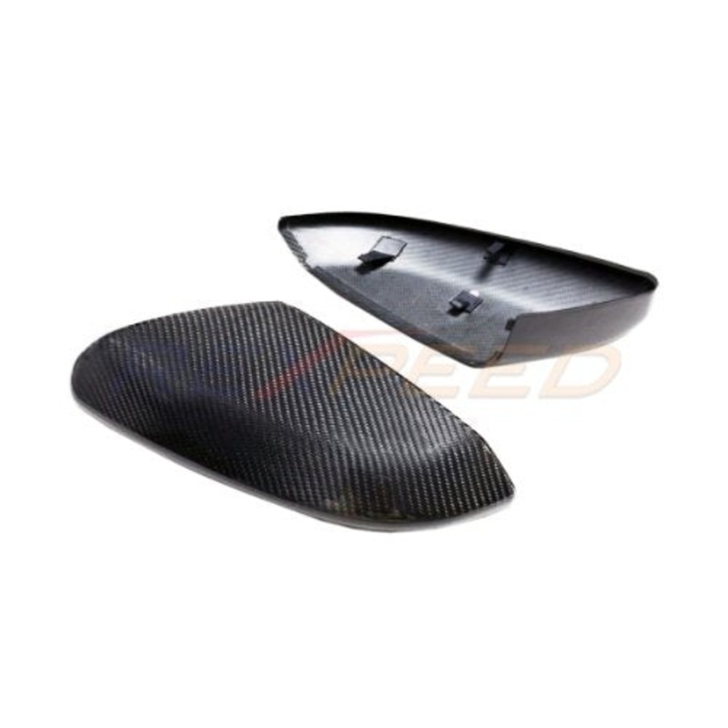 Rexpeed Dry Carbon V1 Mirror Cap Full Replacements | 2016-2021 Honda Civic (H03)