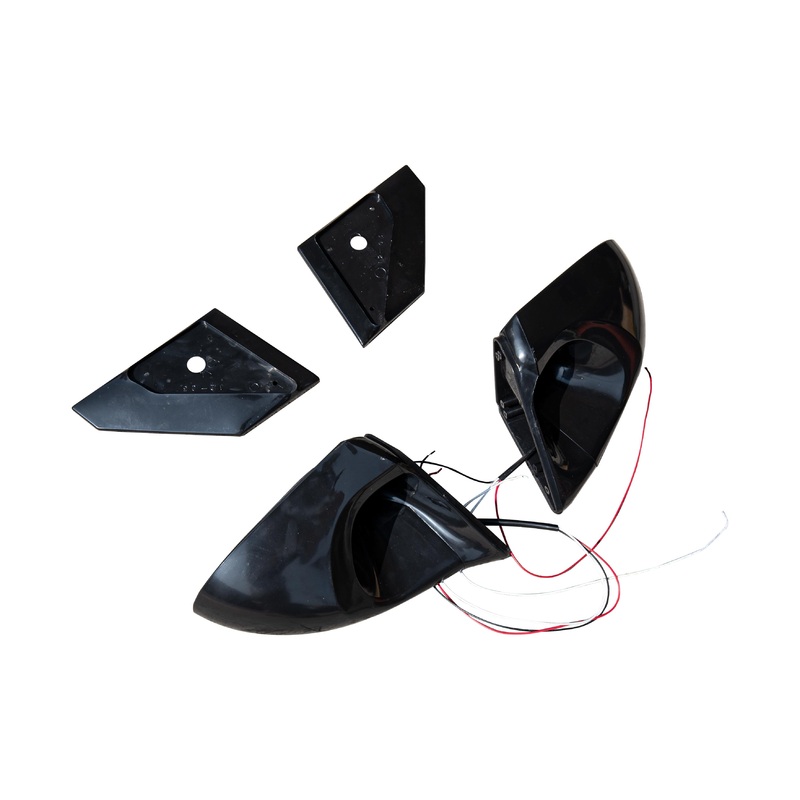 Rexpeed ABS G-Style Mirrors | 2001 – 2007 Mitsubishi Evo (R26)