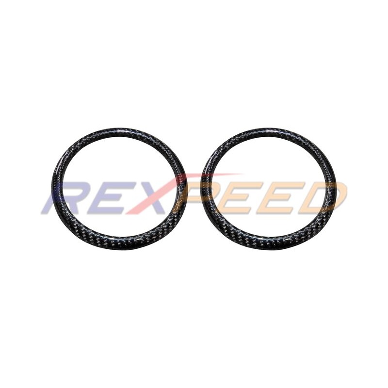 Rexpeed Carbon AC Vent Trim Full Replacement | 2013 – 2016 Subaru BRZ & Scion FRS (FR39)