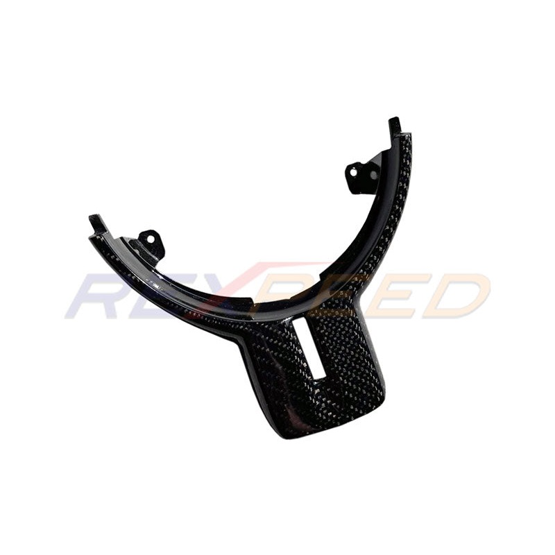 Rexpeed Carbon Steering Wheel Trim Full Replacement | 2013 – 2016 Subaru BRZ & Scion FRS (FR18)