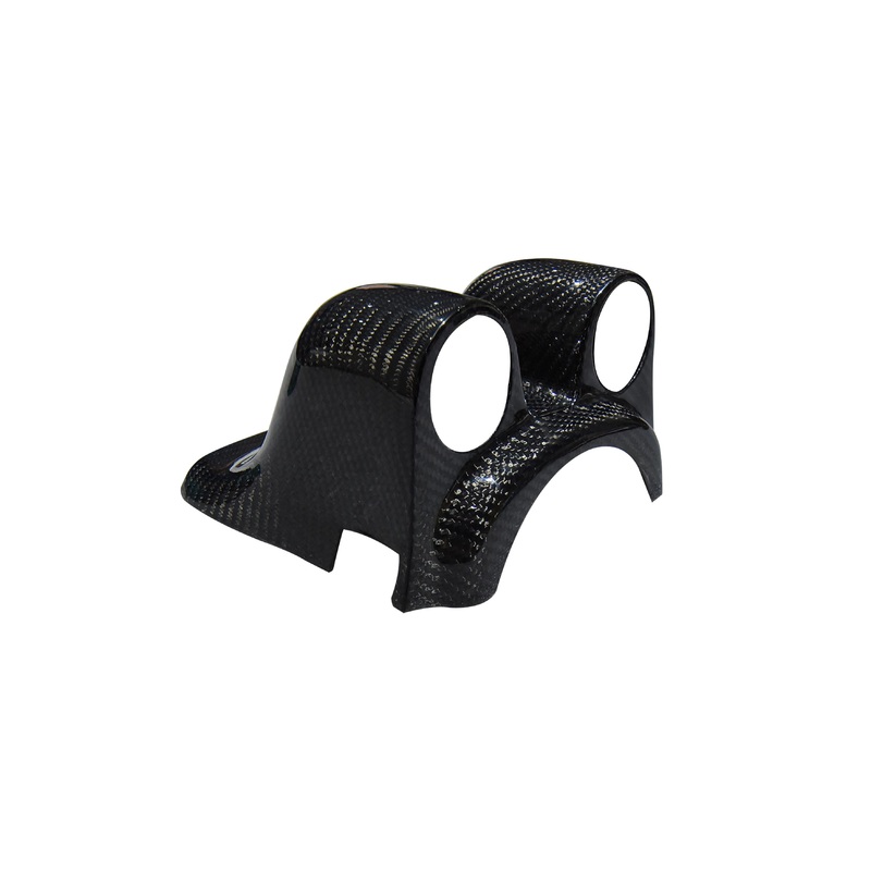 Rexpeed CF Dual Steering Wheel Pod | 2001 – 2007 Mitsubishi Evo (R66)