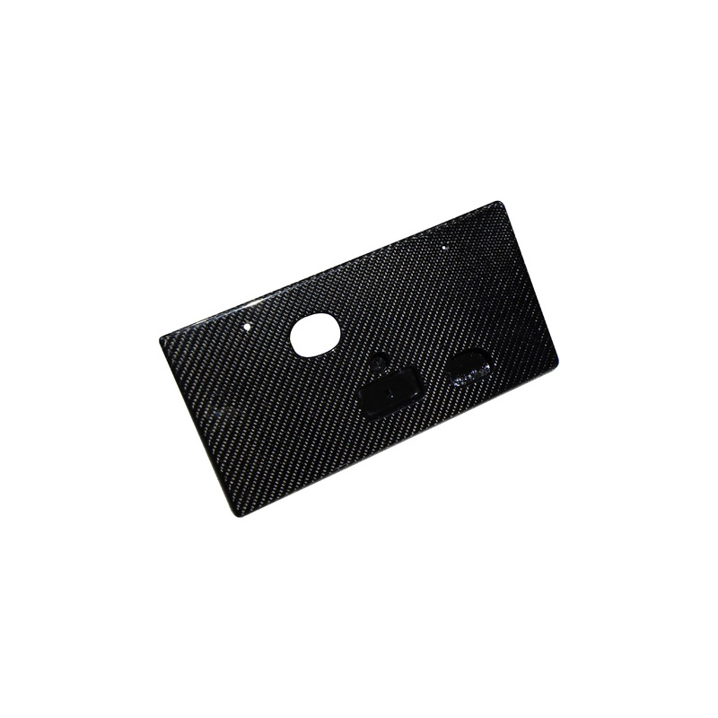 Rexpeed CF Plate Bracket | 2001 – 2007 Mitsubishi Evo (R29)