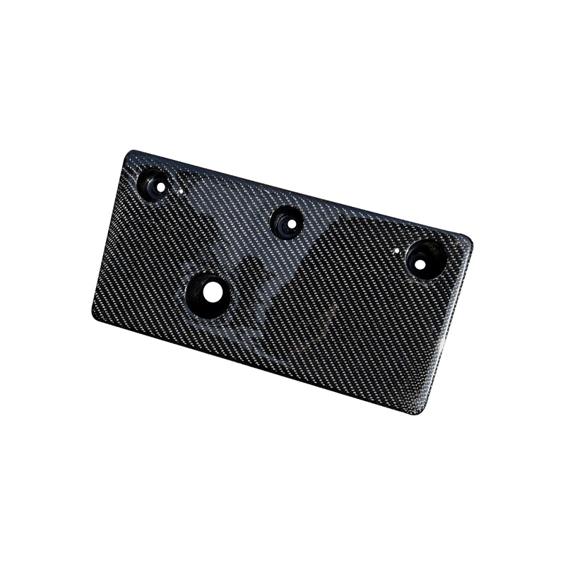 Rexpeed CF Plate Bracket | 2001 – 2007 Mitsubishi Evo (R46)