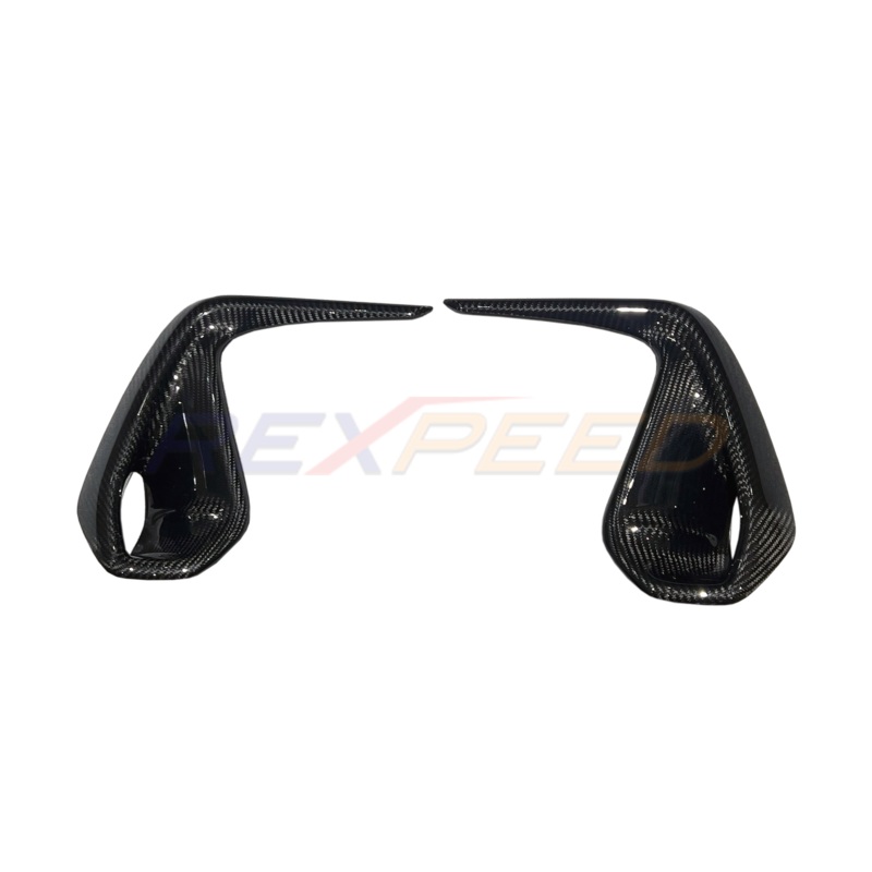 Rexpeed Dry Carbon Front Side Duct Cover (NO LED) | 2022+ Subaru BRZ (FR96)