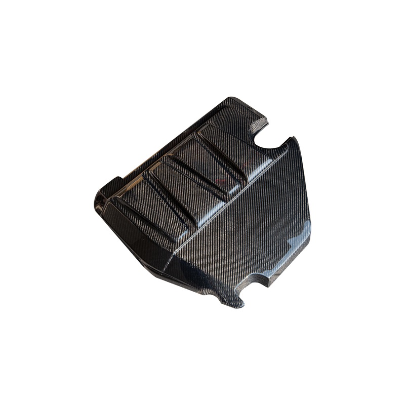 Rexpeed OEM Style Carbon Engine Cover | 2008 – 2015 Mitsubishi Evo X (R181)