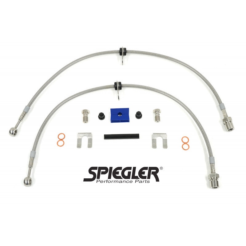 Spiegler Stainless Front Brake Lines | 2023+ Toyota GR Corolla (13.02.13600)