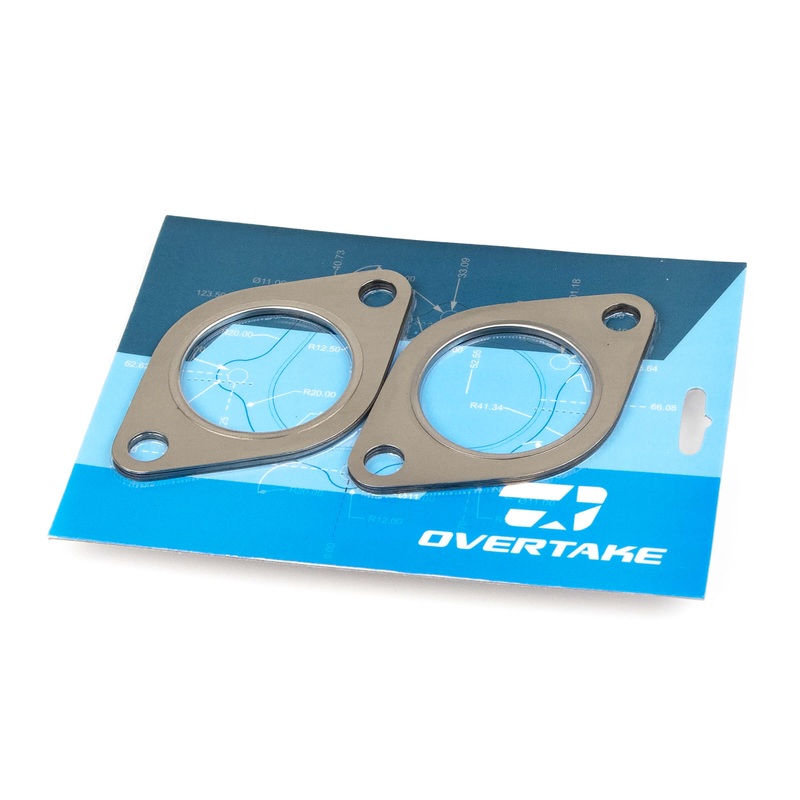 Overtake Exhaust Manifold to Crosspipe Gasket Set 2X Thick | Subaru EJ Engine (A10042)