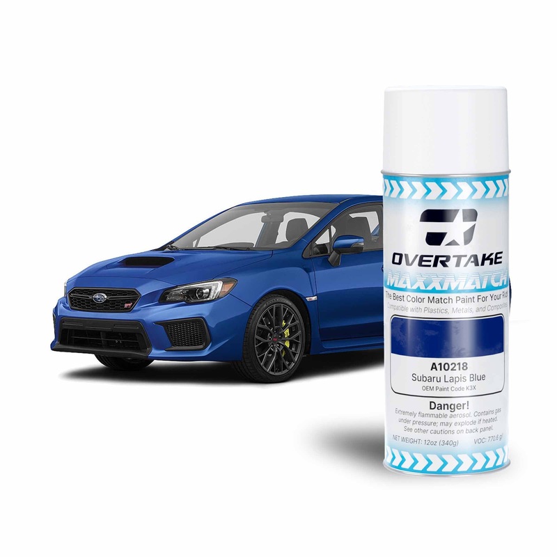Overtake MaxxMatch Paint | Subaru Lapis Blue K3X 12oz. Can (A10218)