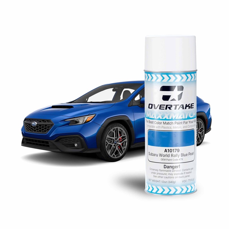 Overtake MaxxMatch Paint | Subaru World Rally Blue Pearl K7X 12oz. Can (A10179)