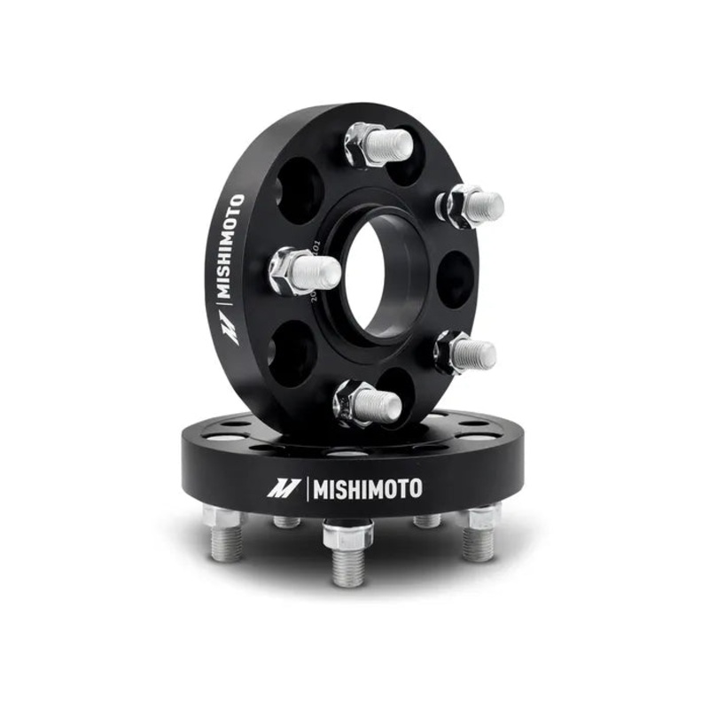Mishimoto Wheel Spacers – 5×120 – 64.1 CB – M14 x1.5 – 50mm | 2017+ Honda Civic Type-R (MMWS-013-500BK)