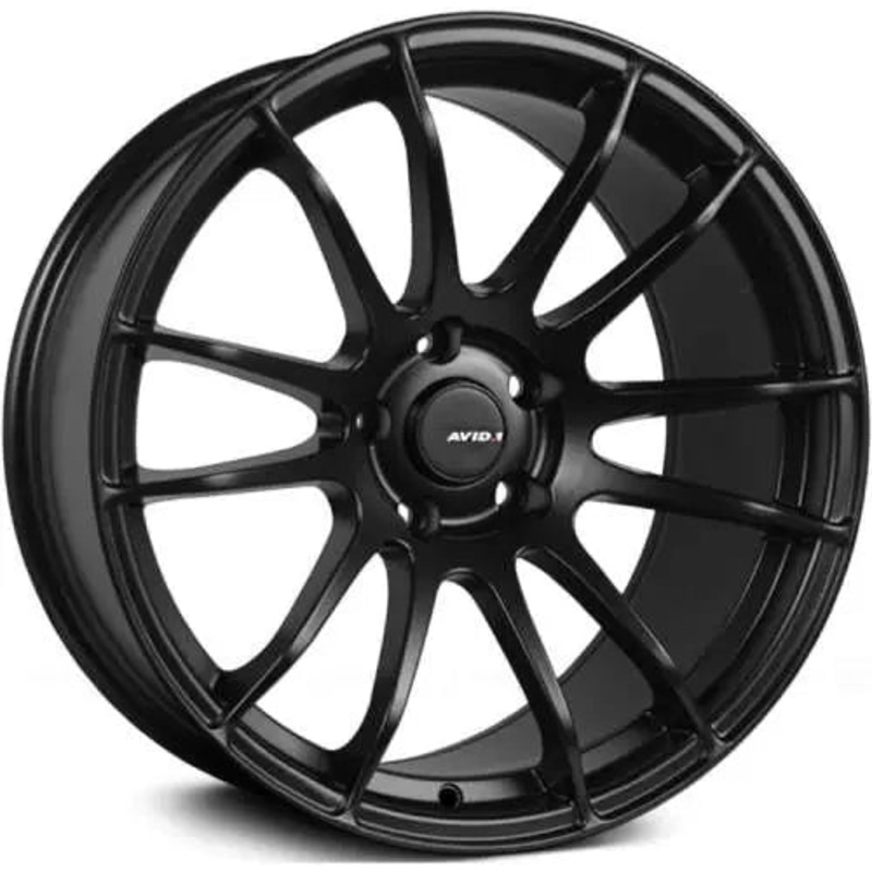 AVID1 Matte Black AV20 17×8 +35 5×100 (AV2017805C35BK)