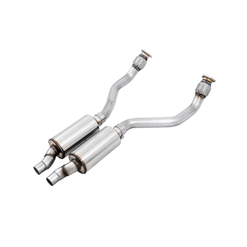 AWE Resonated Downpipes for 8R Q5 3.2L (3215-11042)
