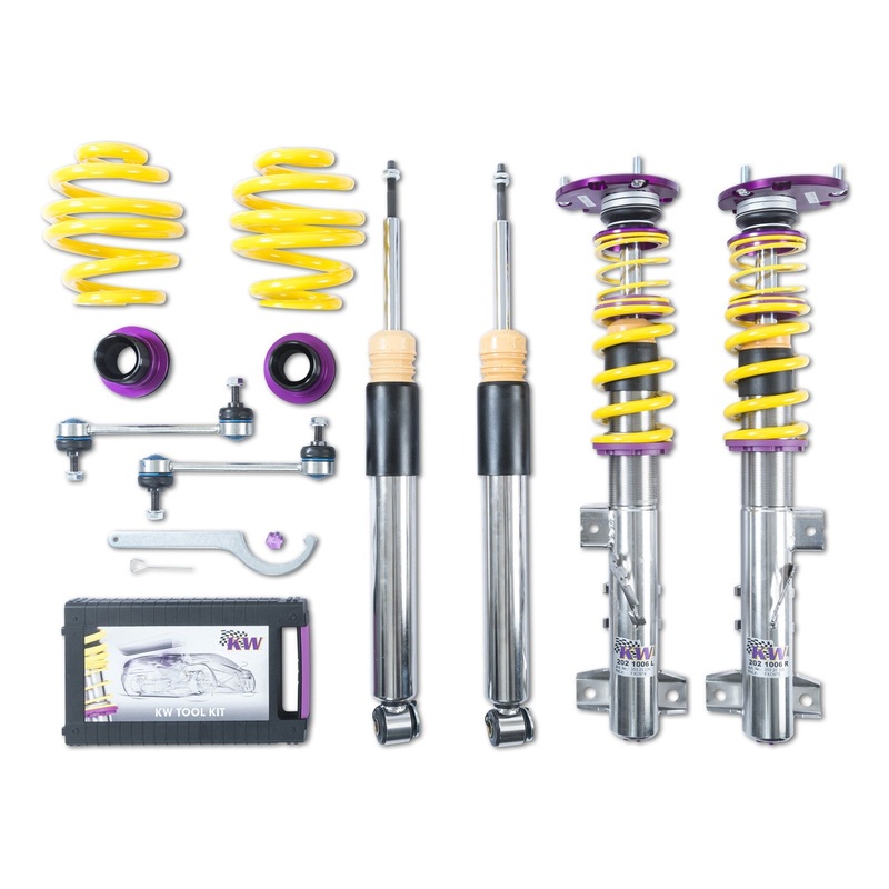 KW Suspension Clubsport Kit V3 | 2007-2008 Audi RS4 Quattro Sedan (35210751)