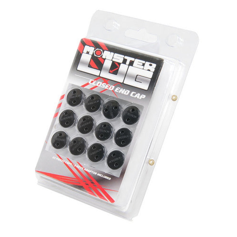 Muteki MonsterLug Nut Cap – Black | Universal 14×1.50 (33007B)