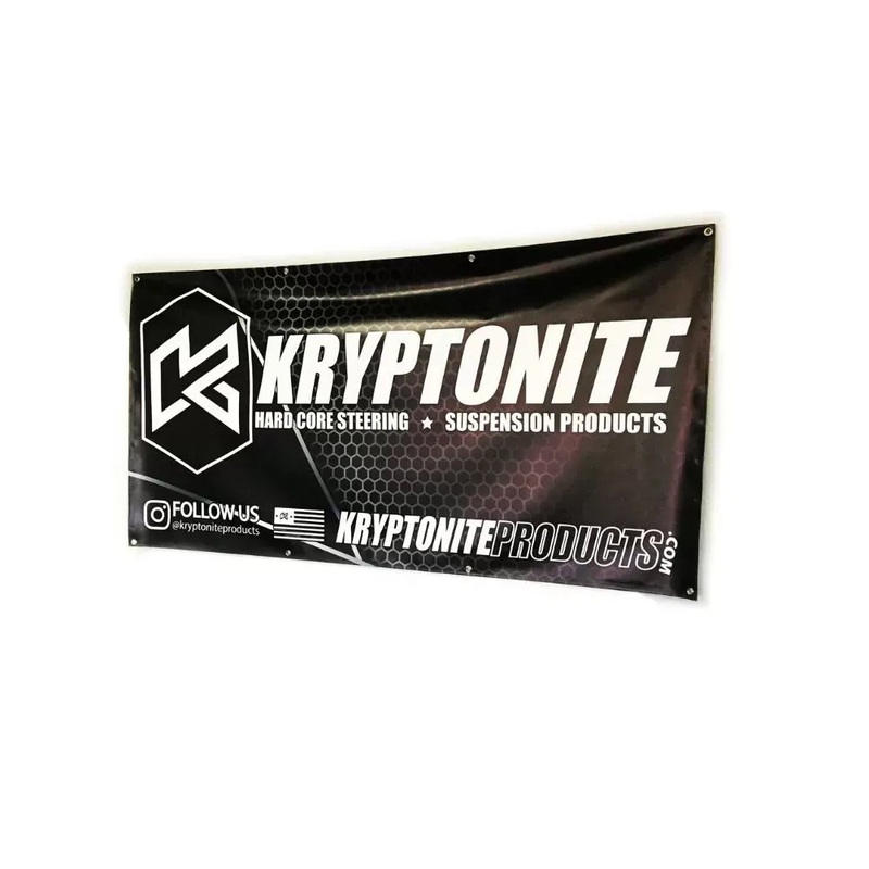 Kryptonite 3’X6′ Shop Banner |  KRYBANNER