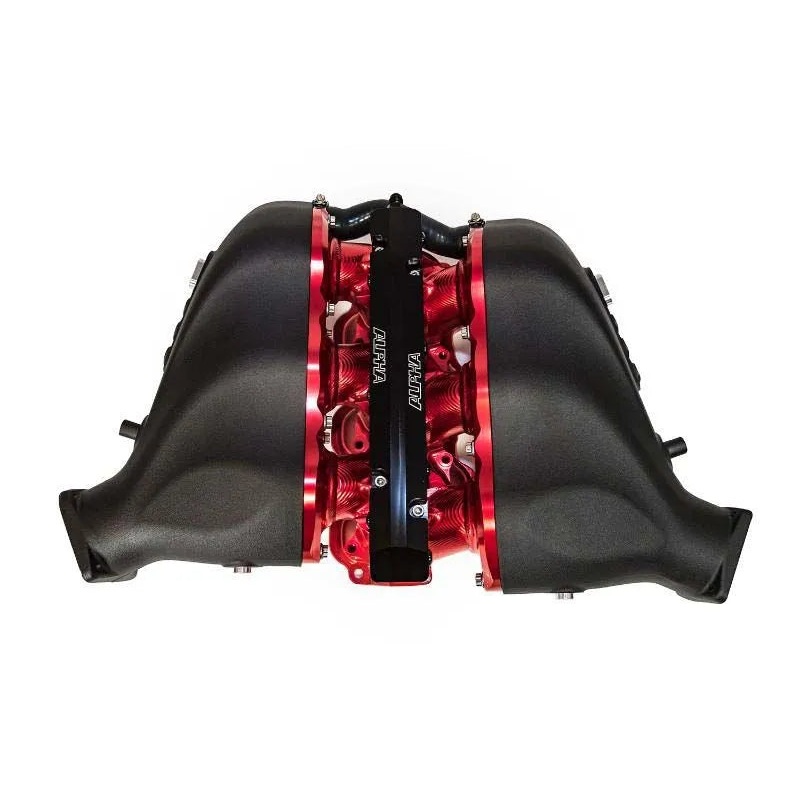 AMS Performance Cast Intake Manifold Auxiliary Rail Upgrade From 6 to 12 injectors | 2009+ Nissan R35 GTR (ALP.07.08.0101-4)
