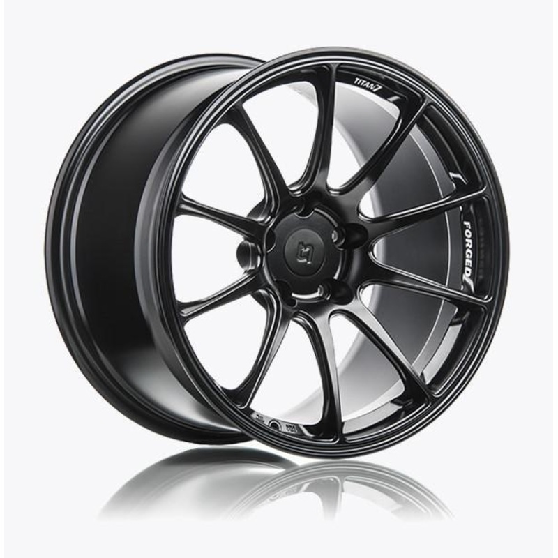 Titan 7 T-R10 Machine Black 18×9 +28mm | 5×114.3 (TR101890028511473MB)